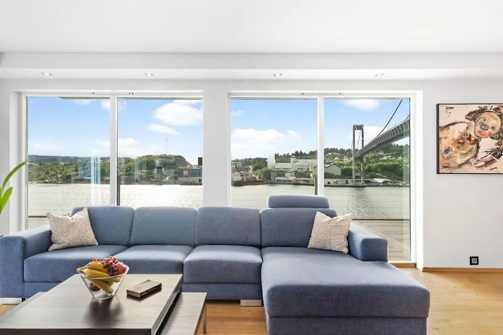 Penthouse Leilighet 200 Kvm Vakker Sjoutsikt. Apartamento Bergen Noruega