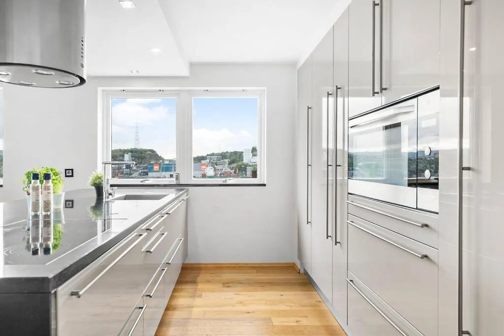 Penthouse Leilighet 200 Kvm Vakker Sjoutsikt. Apartamento Bergen 0*,